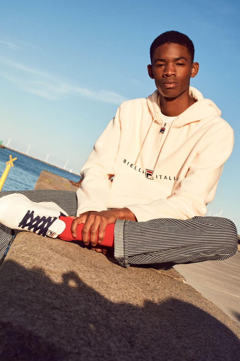 FILA Fall Winter 2019 Heritage Lookbook Hoodie Sneaker