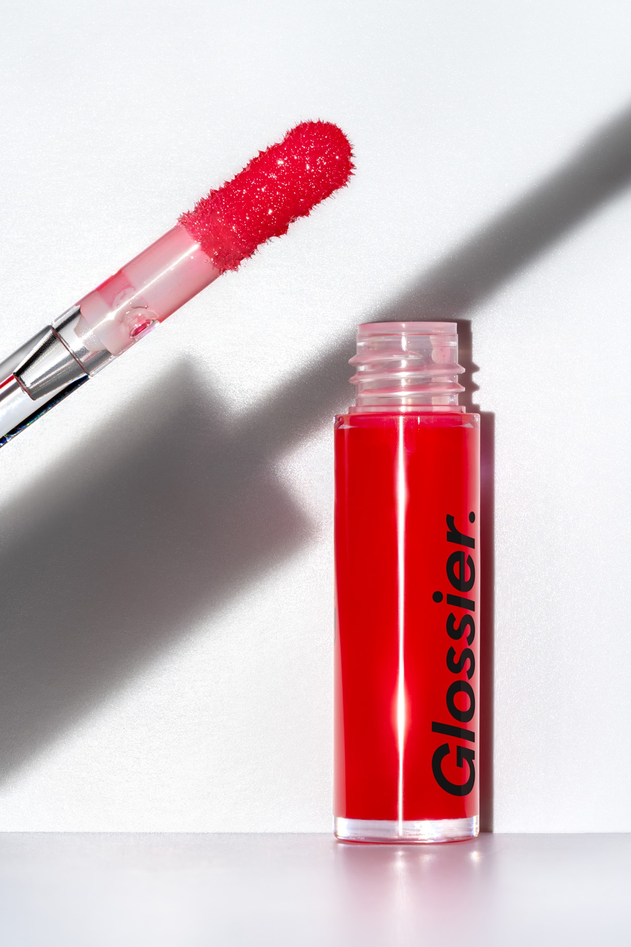 Glossier Lip Gloss Makeup Beauty Emily Weiss Packaging Red