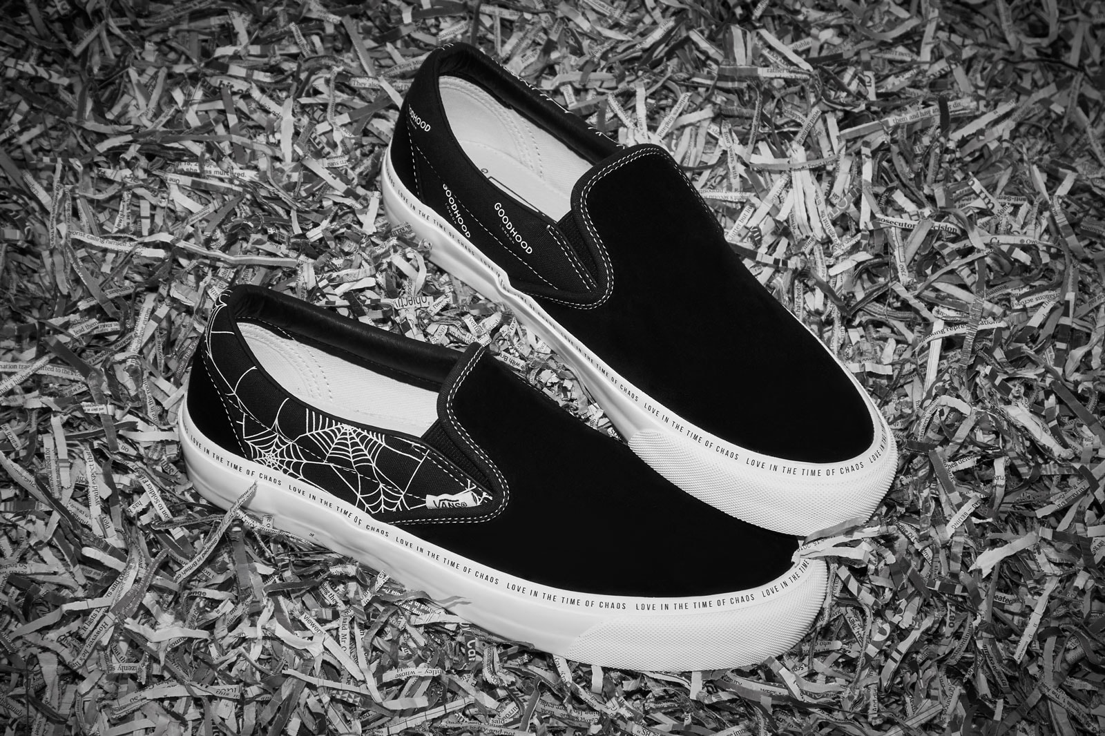 Goodhood x Vans Pack OG Era LX Black White Sneakers