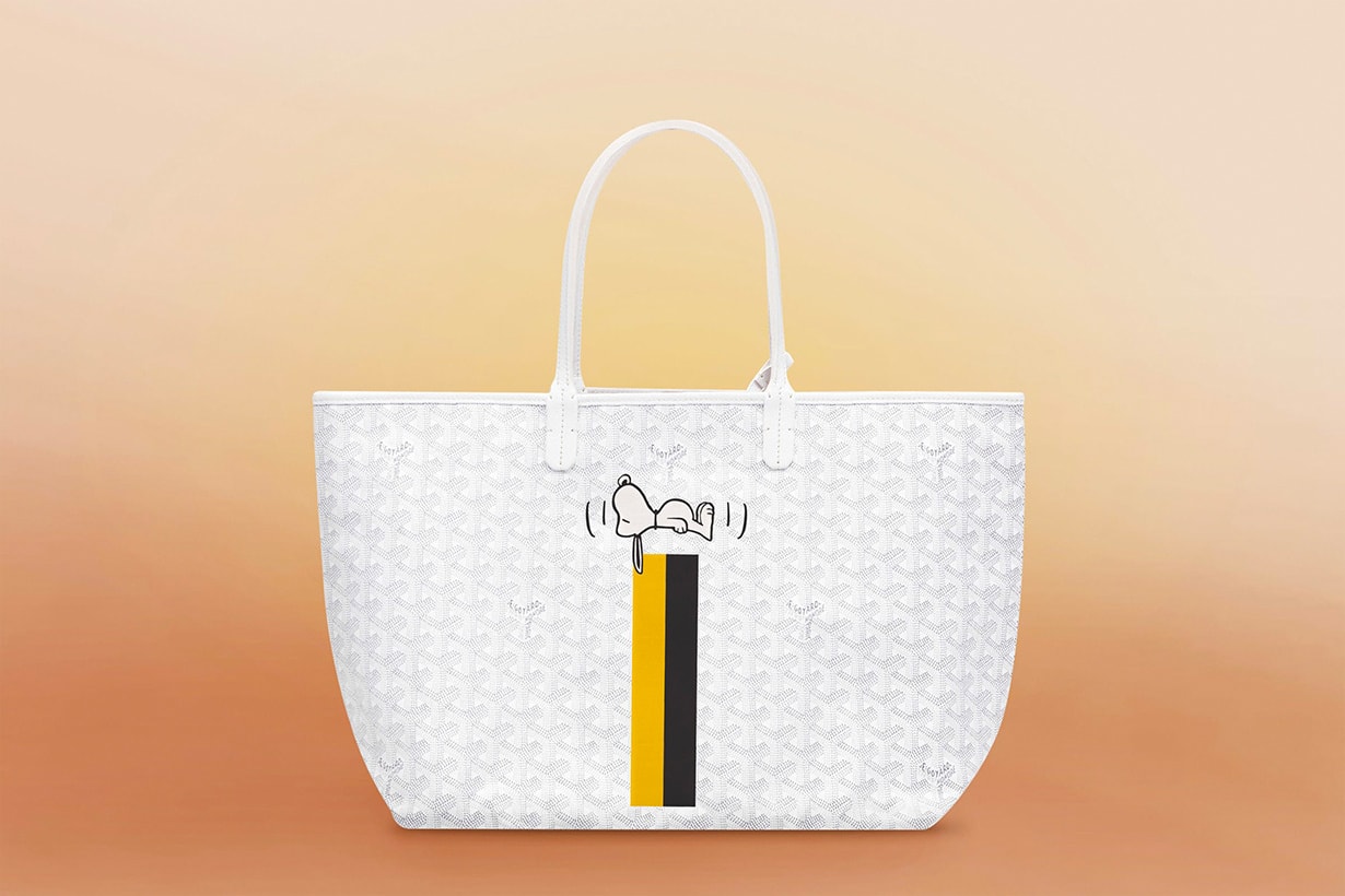 Goyard Snoopy Print Bag Collection Release Exclusive Capsule Osaka Japan Cartoon Character Collectors Item Release Date