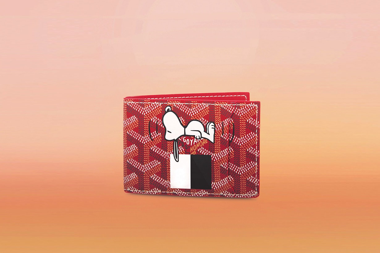 Goyard Snoopy Print Bag Collection Release Exclusive Capsule Osaka Japan Cartoon Character Collectors Item Release Date