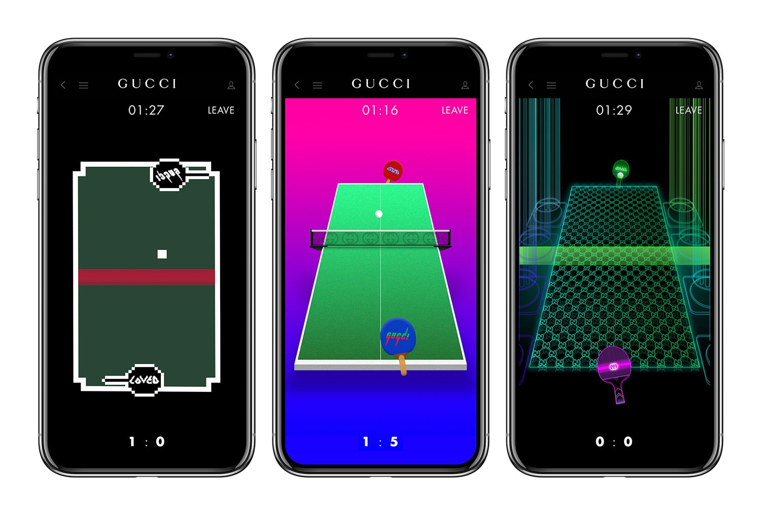 Gucci's unhinged app includes retro arcade games and…