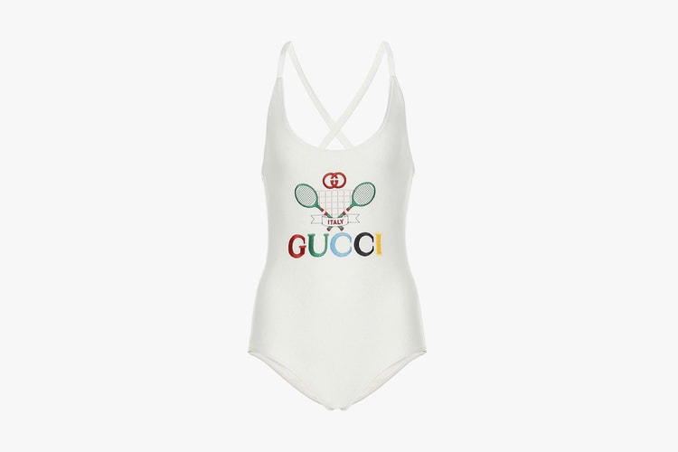 Get Beach-Ready in Gucci's Preppy One-Piece Swimsuit