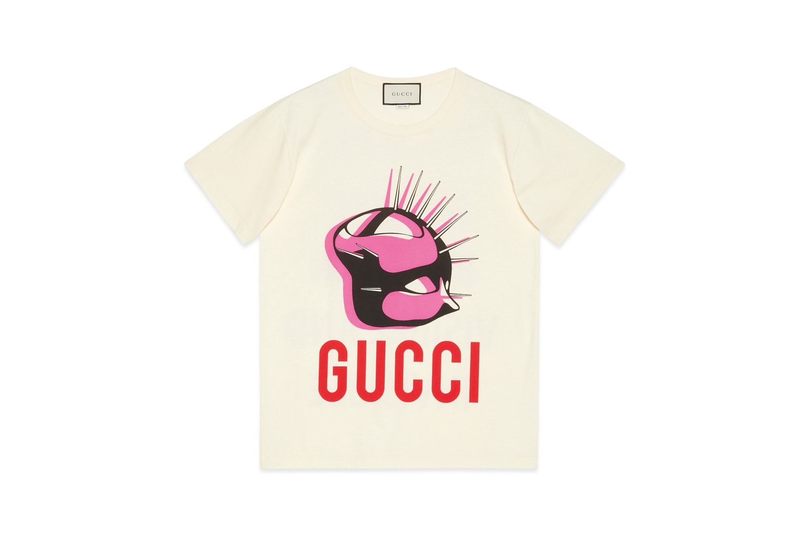 Gucci Manifesto Collection T Shirt Cream
