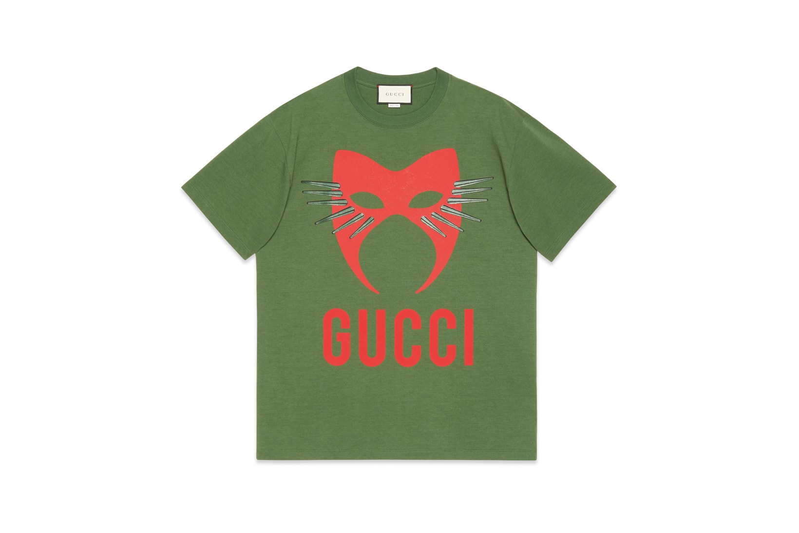 Gucci Manifesto Collection T Shirt Green