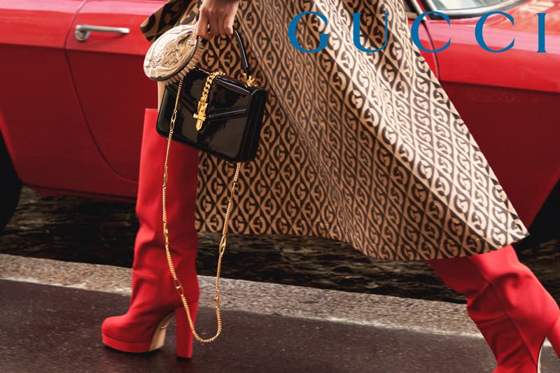GucciPretAPorter Fall Winter 2019 Campaign Boots Red
