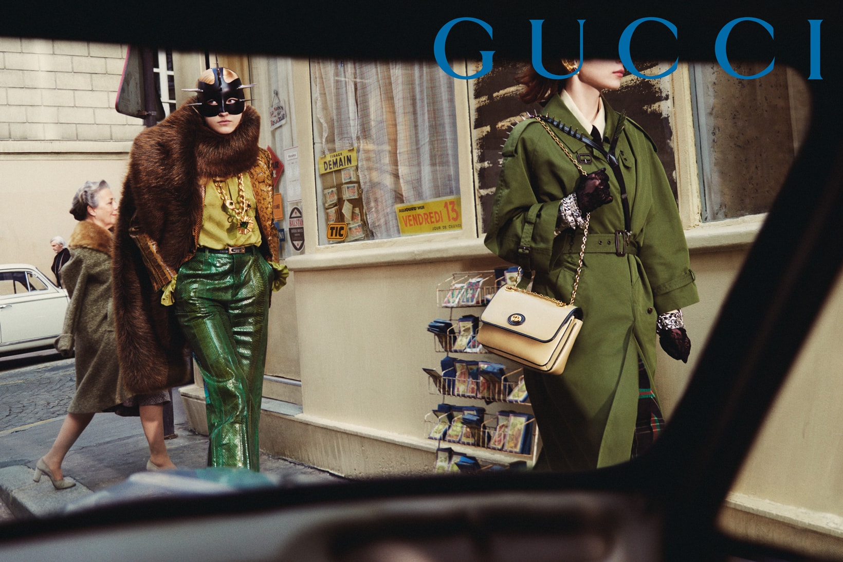 GucciPretAPorter Fall Winter 2019 Campaign Jacket Pants Brown Green