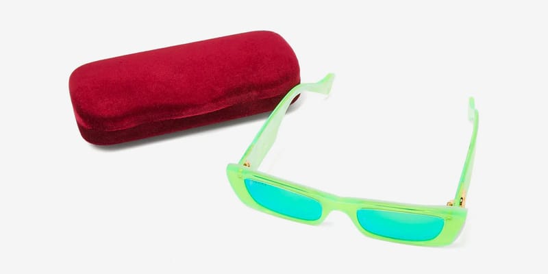 neon gucci glasses