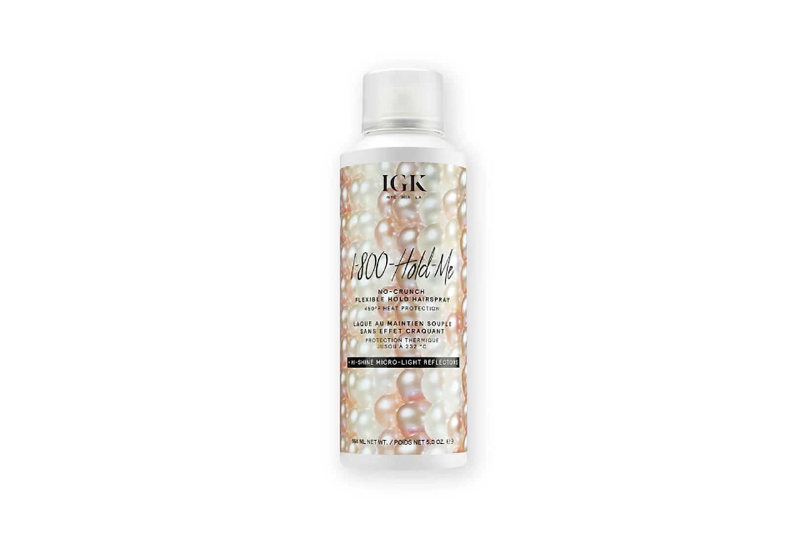 igk hair hairspray haircare shine glow brightening dewy 1 800 hold me no crunch flexible hold
