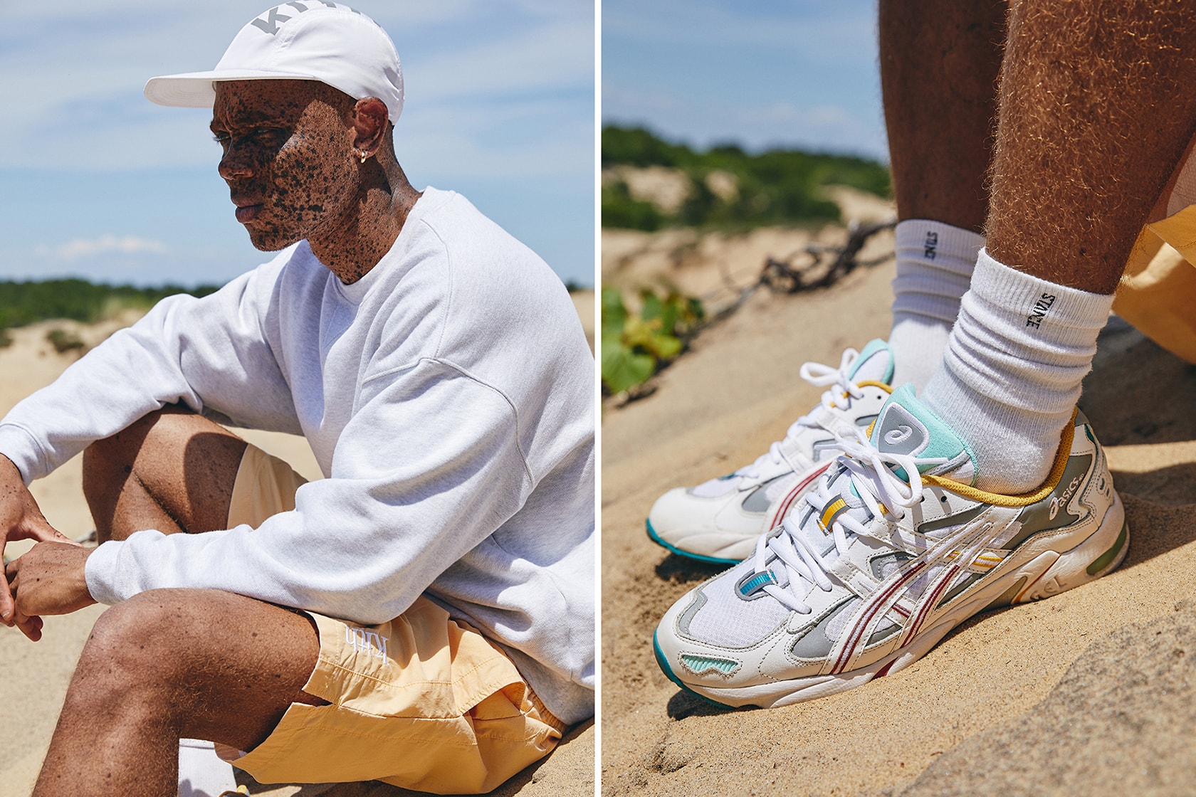 kith asics gel kayano 5 collab sneakers apparel accessories