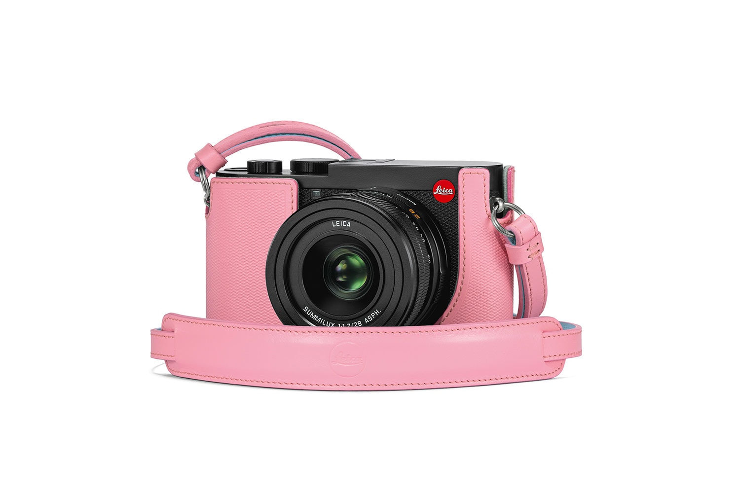 leica camera q2 d-lux travel tote bag wicker basket protector leather blue pink