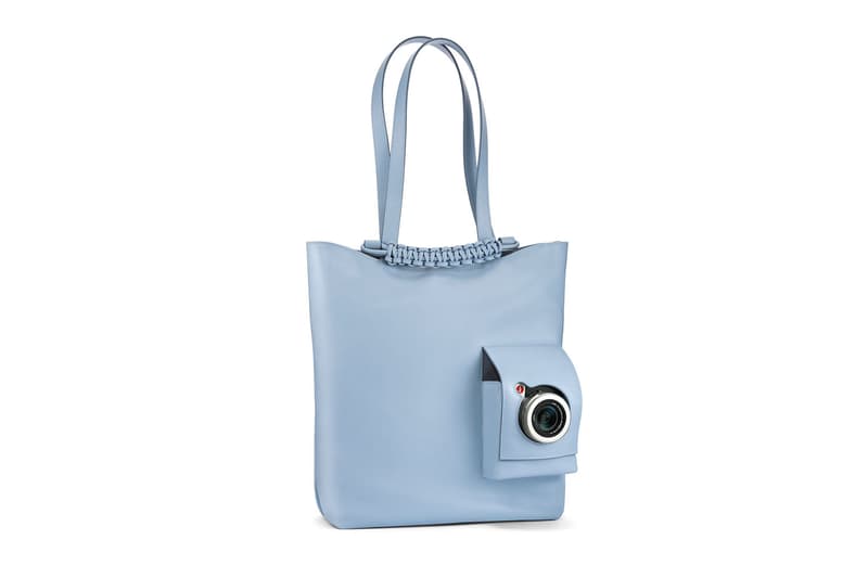 leica camera q2 d-lux travel tote bag wicker basket protector leather blue pink