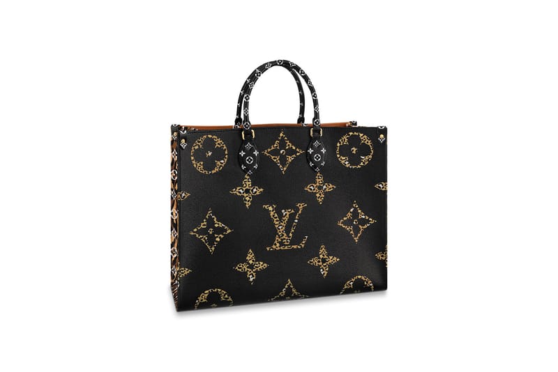 louis vuitton bag with animal print