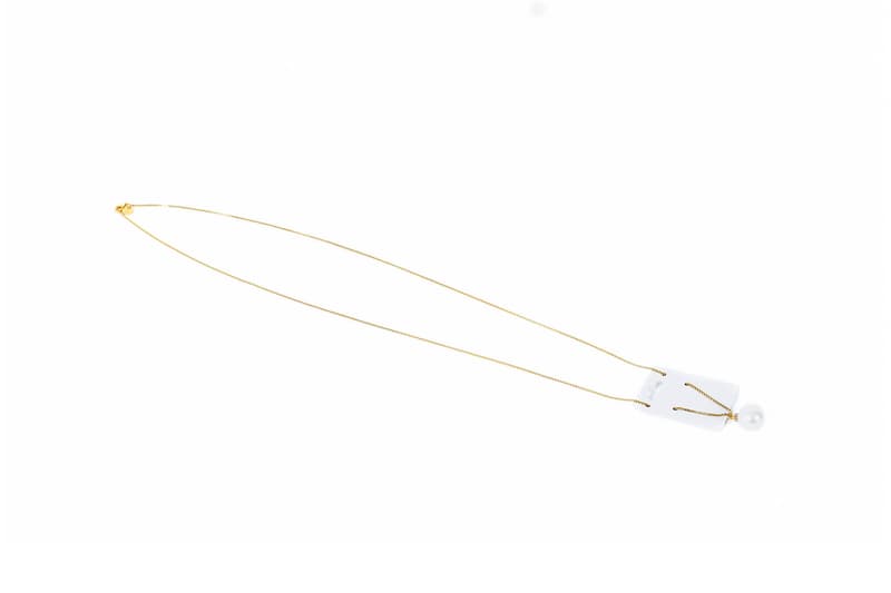 mm6 maison martin margiela jewelry white rings earrings necklace bracelet faux pearl