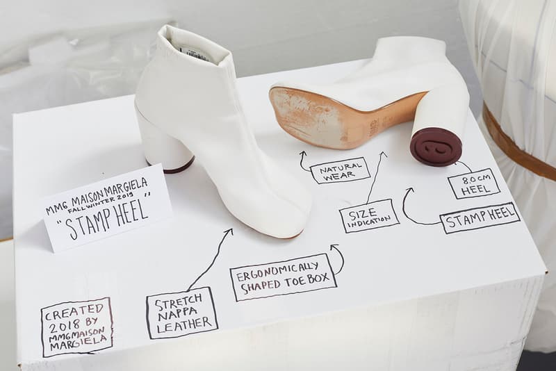 mm6 maison margiela fall winter stamp collection jewelry accessories boots shoes