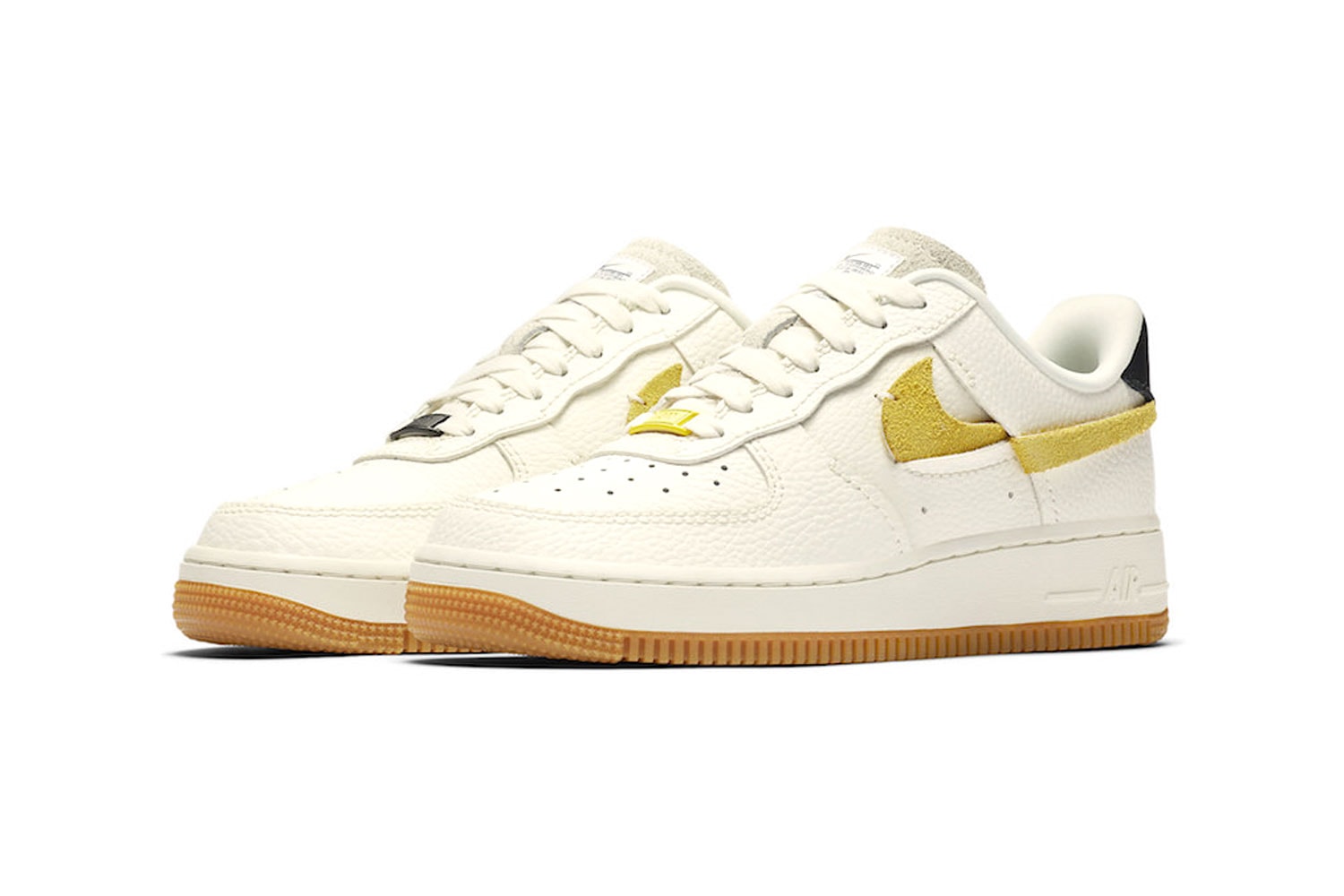 nike air force 1 af1 vandalized sail chrome yellow black release date