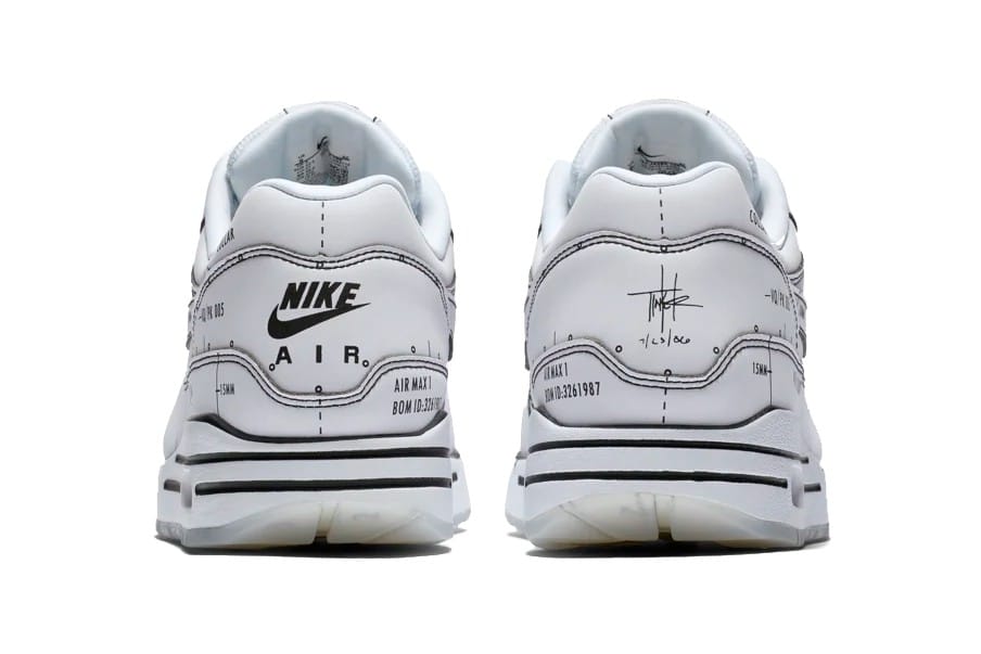 Nike Air Max 1 Sketch to Shelf White 