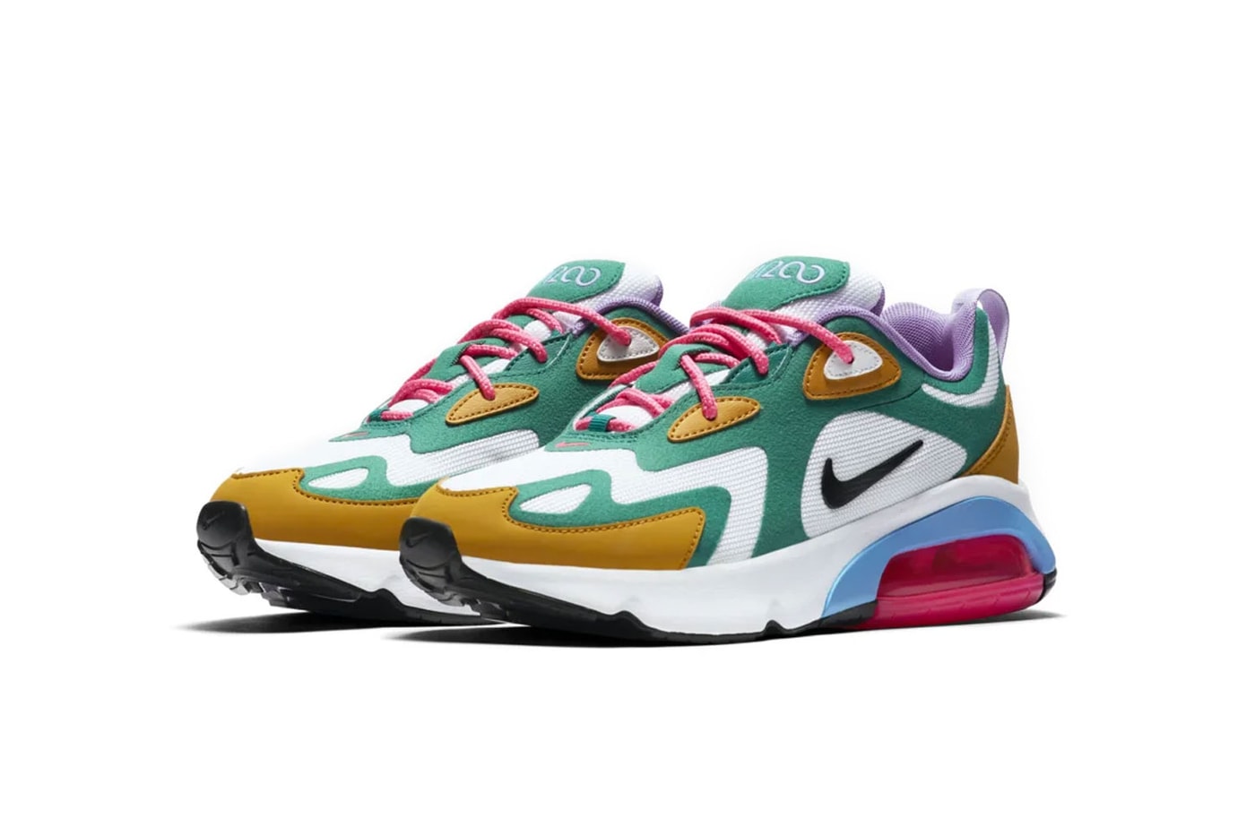 nike air max 200 mystic green release drop date sneakers footwear am200