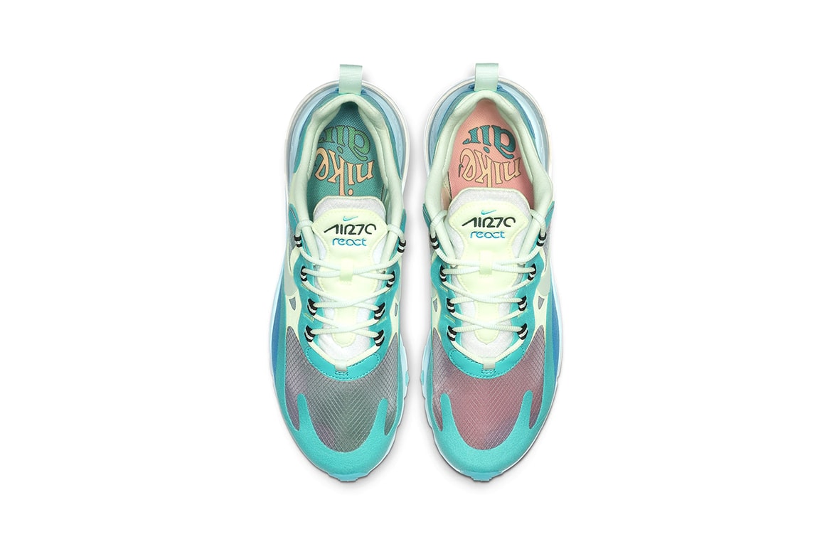 Nike Air Max 270 React In Hyper Jade Hypebae