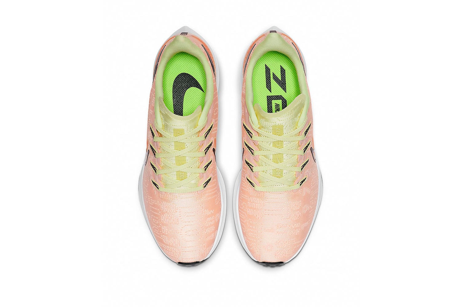 nike air zoom pegasus 36 premium rise coral crimson tint running shoes sneakers