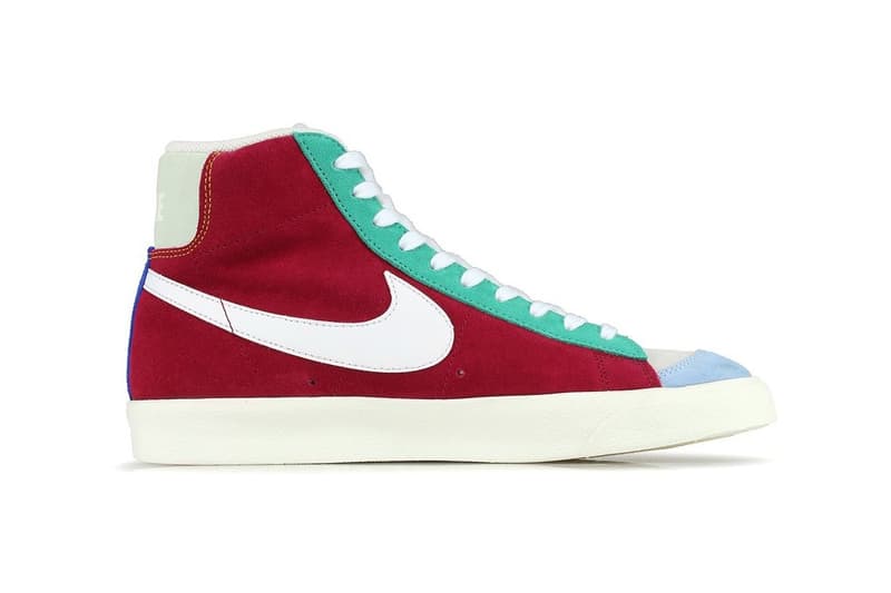Nike Blazer Mid 77 Vintage Noble Red Kinetic Green Jade Aura