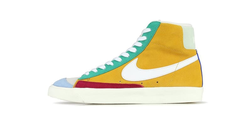 jade green nike blazers