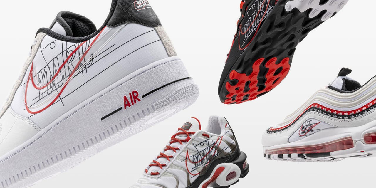 the evolution of the swoosh