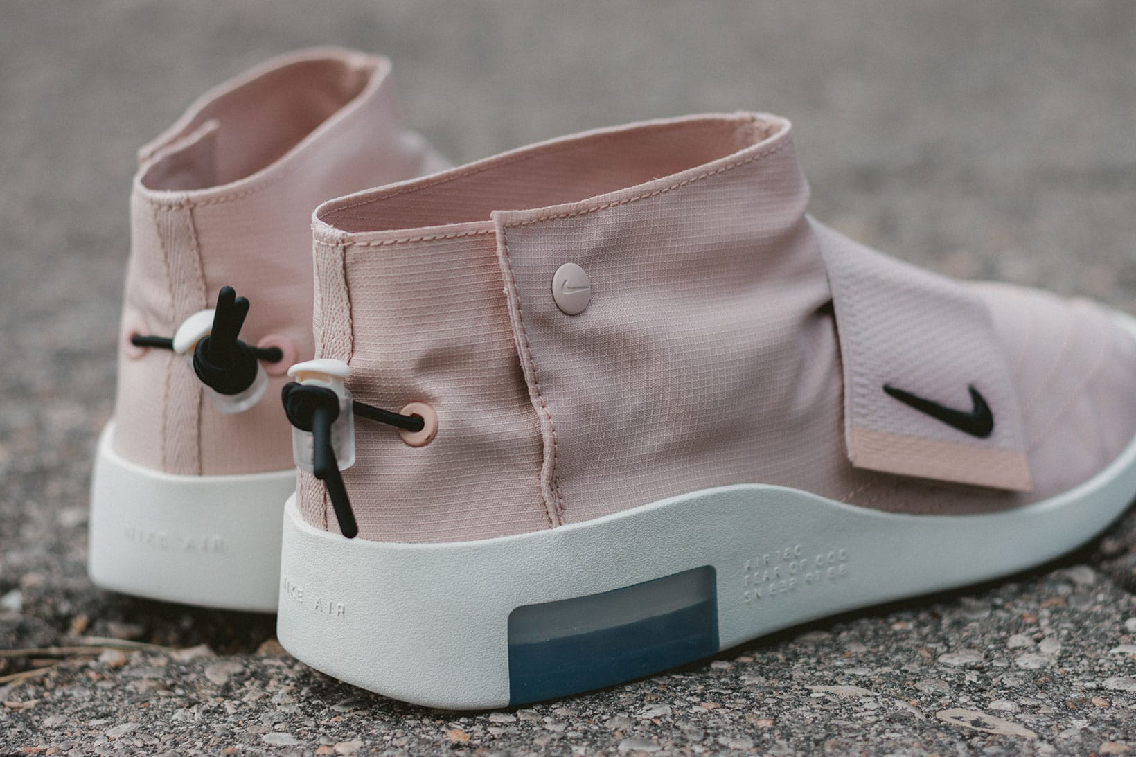 fear of god nike pink