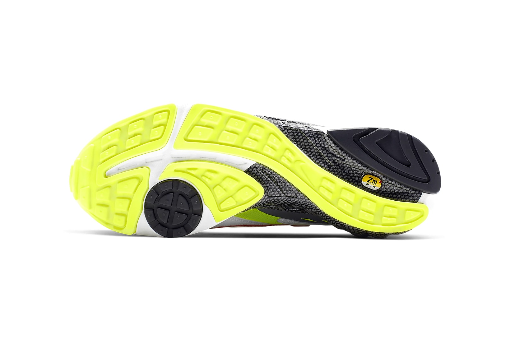 nike air ghost racer original color white neon yellow dark grey atom red sneakers sneakerhead shoes footwear