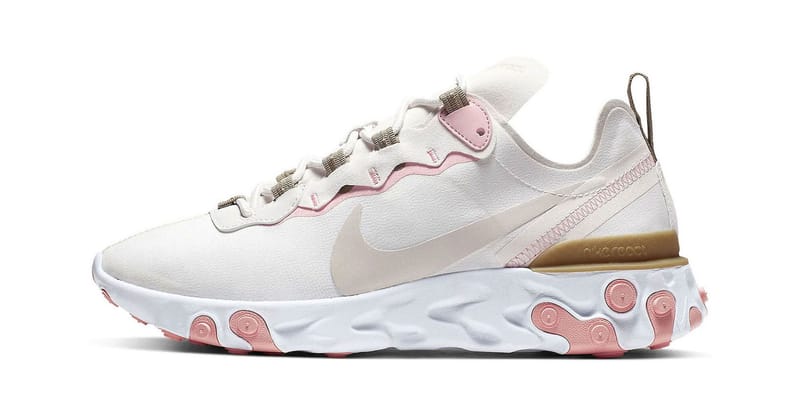 beige nike react