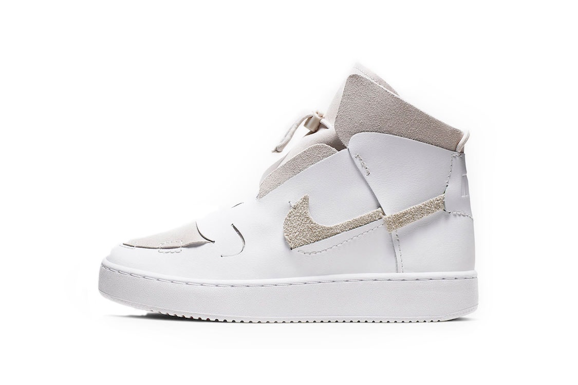 Nike Vandalized LX White Platinum Tint Game Royal Deconstructed  Leather Suede Sneaker