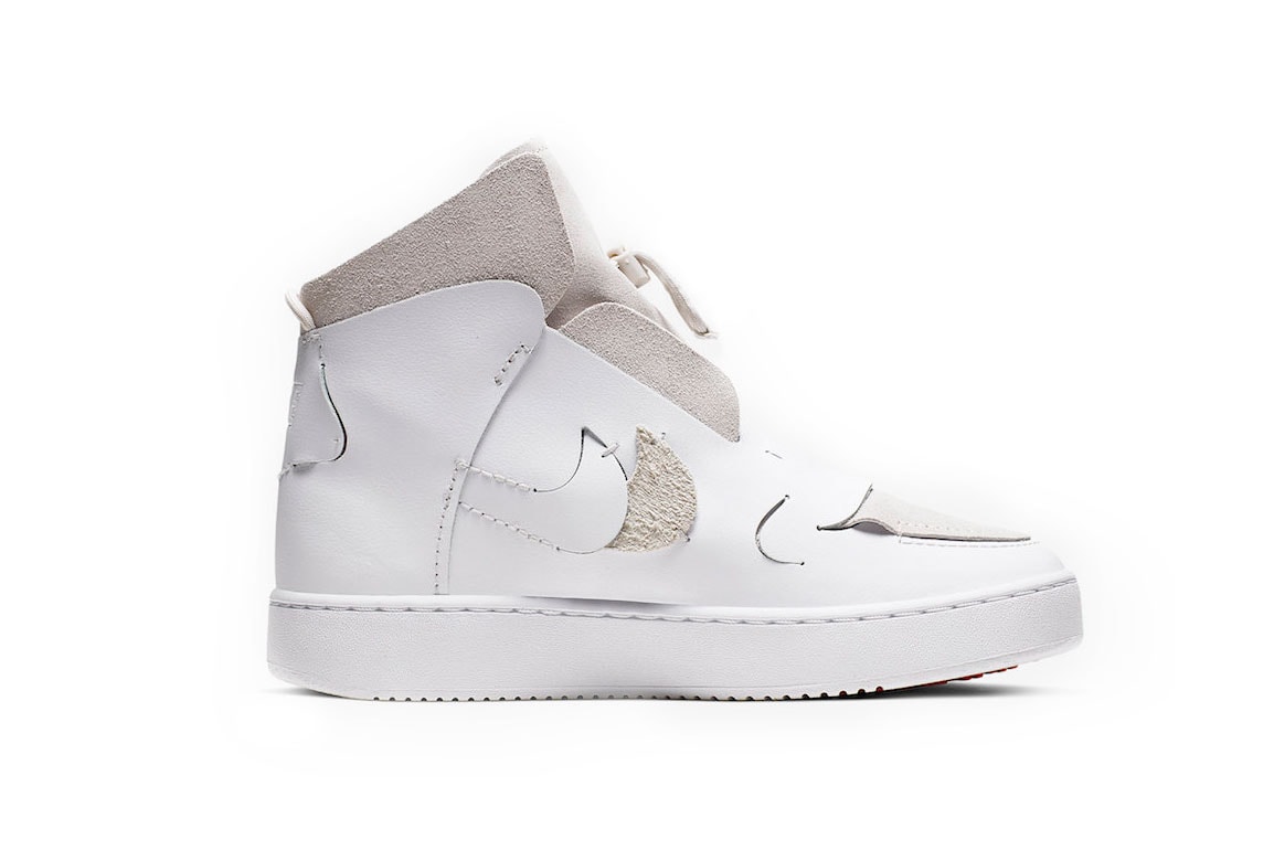 Nike Vandalized LX White Platinum Tint Game Royal Deconstructed  Leather Suede Sneaker