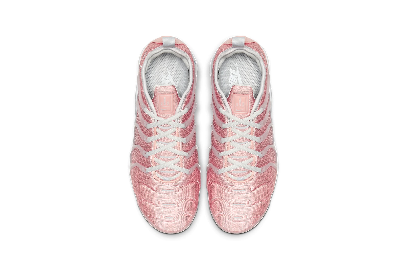 nike vapormax plus womens pink bleached coral sneakers sneakerhead footwear shoes