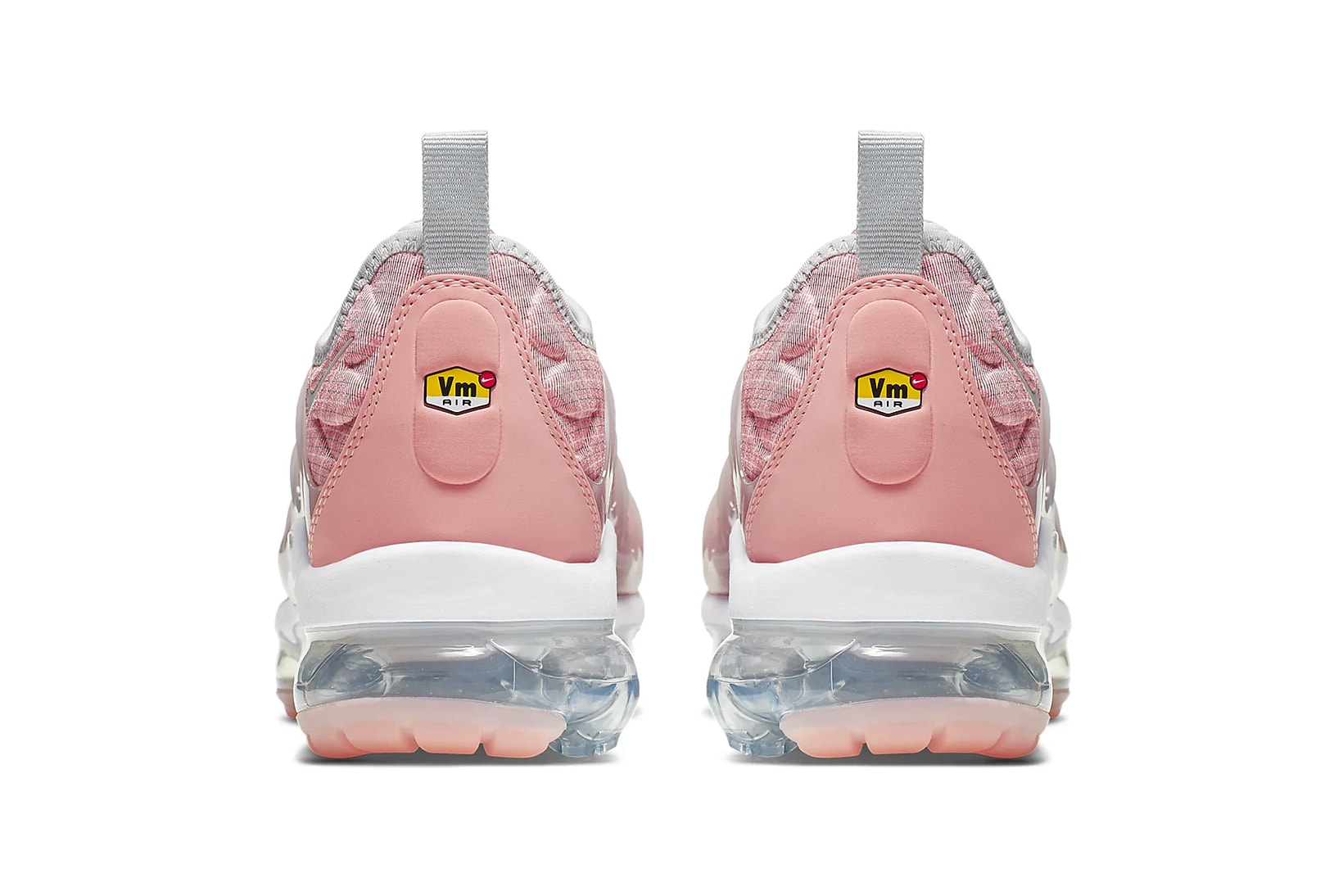 nike vapormax plus womens pink bleached coral sneakers sneakerhead footwear shoes