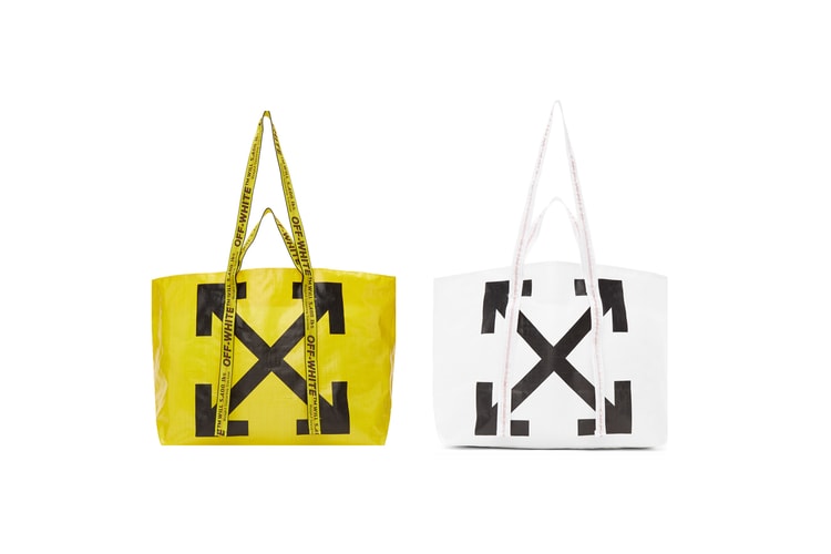 Off-White™'s Latest Arrow Totes Are at the Top of Our Summer Wishlist