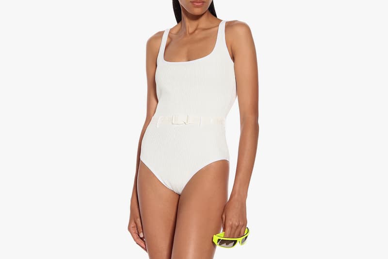 off-white virgil abloh swimsuit beach pool swimming bikini belt white black summer mytheresa