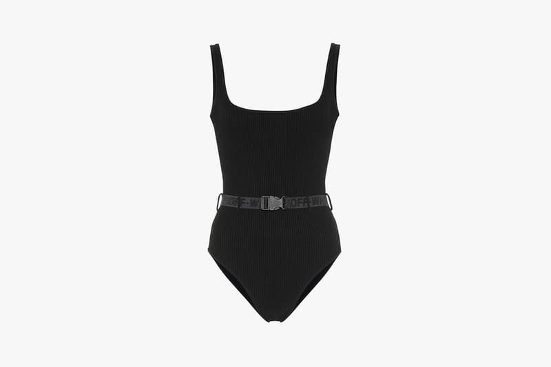 off-white virgil abloh swimsuit beach pool swimming bikini belt white black summer mytheresa