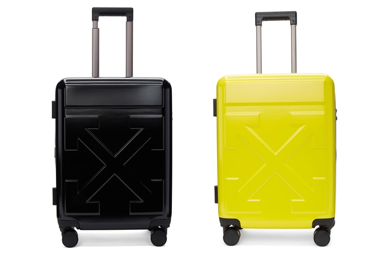 Off-White™'s "FOR TRAVEL" Arrow Trolley Needs to Be Your Next Suitcase Purchase