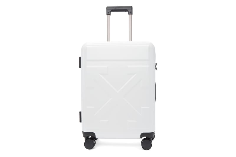 white trolley bag