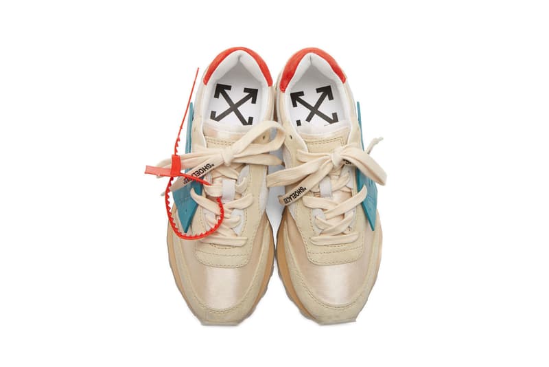 Off-White HG Runner Sneaker Blue White Tag