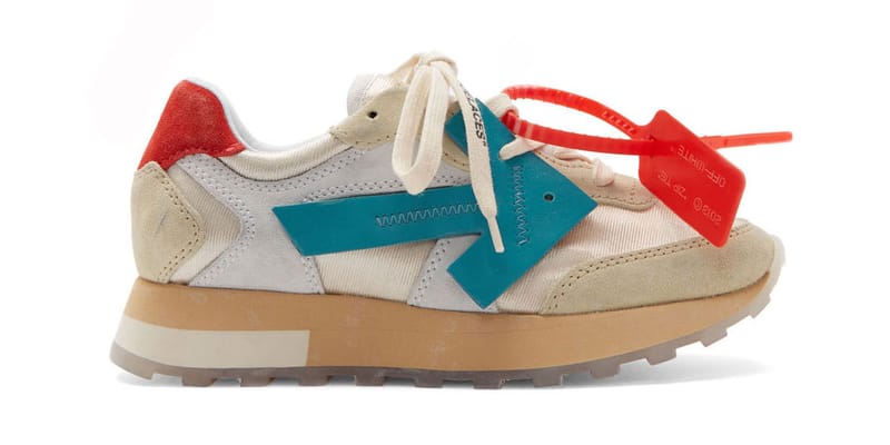 off white runner sneaker