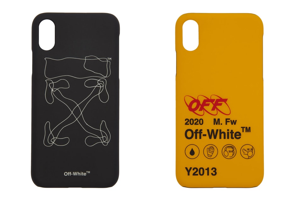 Off-White Releases Yellow Quote iPhone Case HYPEBAE