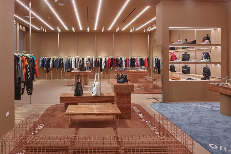 off white first west coast store wynn plaza las vegas mens womens pre fall 2019 collection odsy shoes