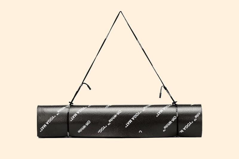 Elevate Your Workout Look With Off-White™'s Logo Yoga Mat