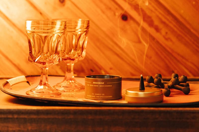 pf candle co candles incense diffusers fragrance home aroma sunset california swell golden hour dusk moonrise