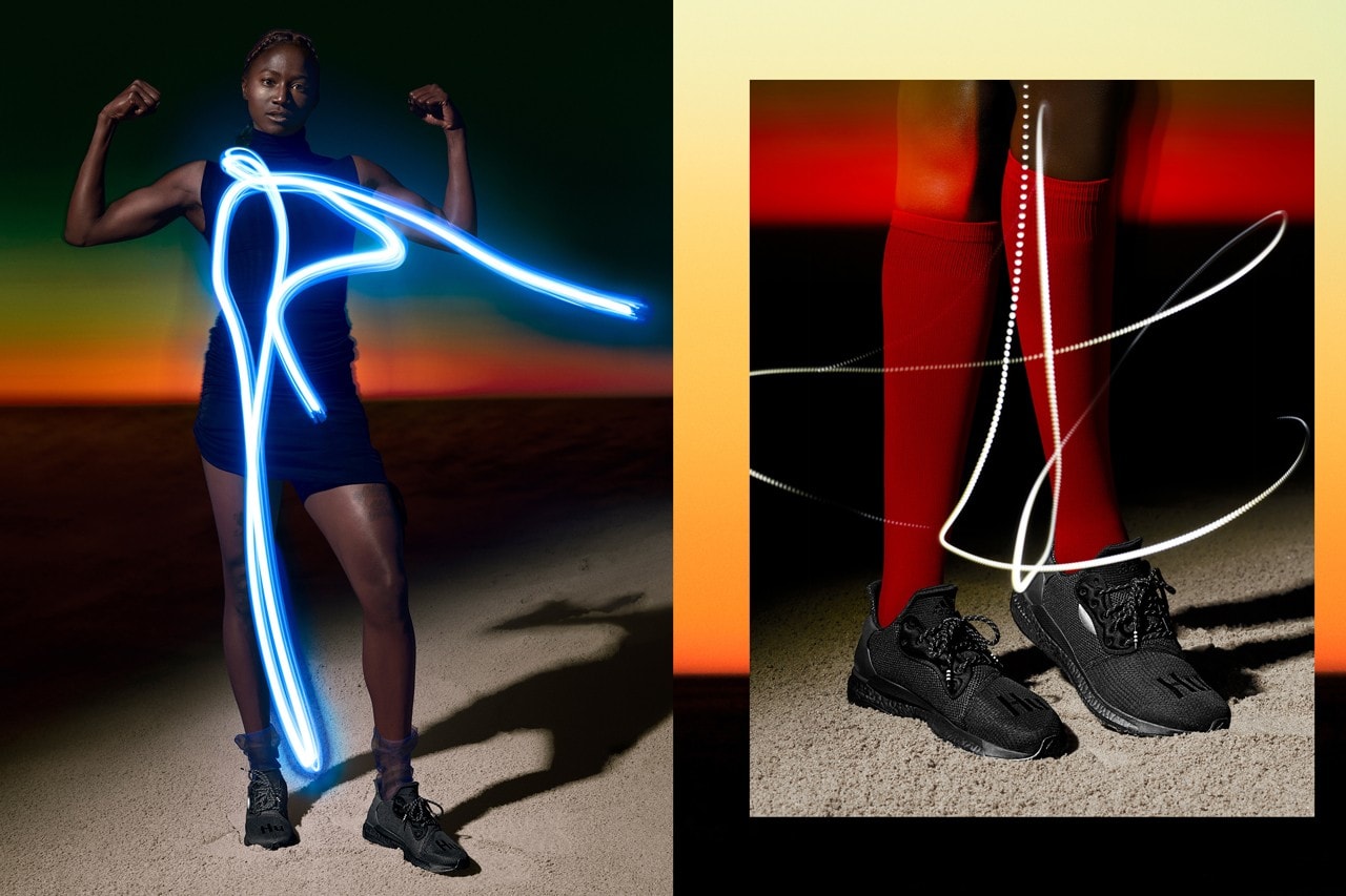 Pharrell Williams x adidas SolarHu Greyscale Pack Lookbook Black