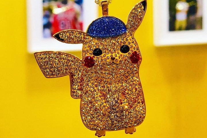 Pokémon Fans, These Crystal-Studded Chains of Pikachu, Jigglypuff & Mr. Mime Could be Yours