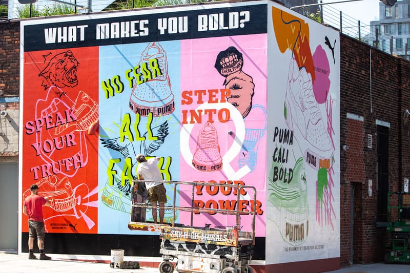Puma Cali Bold Mural New York