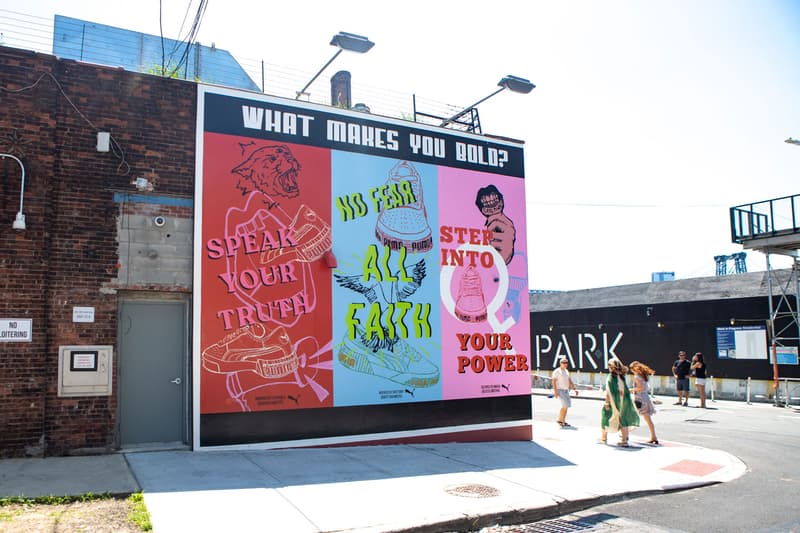 Puma Cali Bold Mural New York
