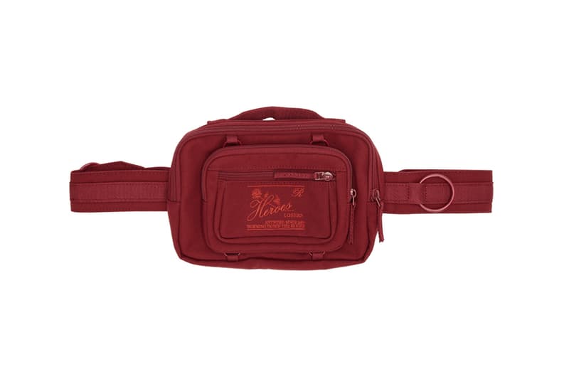 raf simons eastpak waistbag fanny pack bum bag red